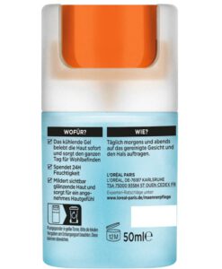 Gel dưỡng da kiềm dầu Loreal Paris Men Expert Hydra Energy Anti-Glanz, 50 ml