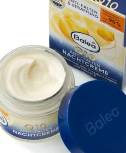Kem dưỡng da Balea Q10 Anti-Falten Natchcreme chống lão hóa giảm nếp nhăn - kem đêm, 50ml