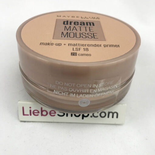 Maybelline Dream Matte Mousse Make-up Cameo 20
