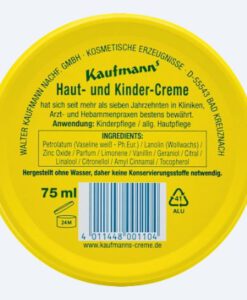 Kem dưỡng da Kaufmann's Haut und Kinder Creme, 75 ml