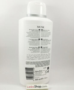 Sữa tắm Bettina Barty Musk Bath & Shower Gel hương nước hoa - dưỡng ẩm & sáng mịn da, 500ml