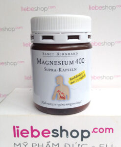 Viên uống bổ sung Magie - Magnesium-400-supra Kapseln, 60 viên - Dược phẩm Đức