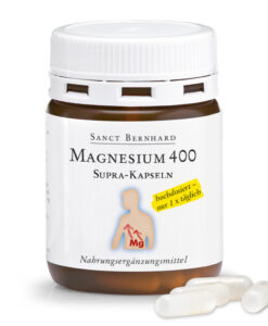 Viên uống bổ sung Magie - Magnesium-400-supra Kapseln, 60 viên