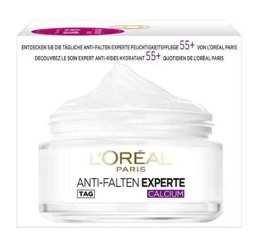Kem dưỡng da Loreal Anti-Falten Experte 55+ giảm nếp nhăn tái tạo da ban ngày, 50ml Kem dưỡng da Loreal Anti-Falten Experte 55+ giảm nếp nhăn tái tạo da ban ngày, 50ml