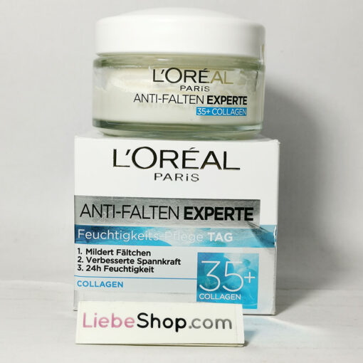 Kem dưỡng da L’Oréal Paris Anti-Falten Experte 35+ bổ sung collagen, 50ml