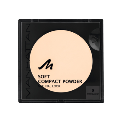 Phấn phủ Manhattan Soft Compact Powder Transparent 00, 9 g