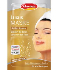 Mặt nạ Schaebens Luxus Maske tinh chất vàng, 2x5ml
