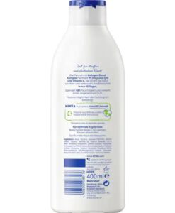 Sữa dưỡng thể NIVEA Q10 Body Lotion + Vitamin C cho da thường, 400ml