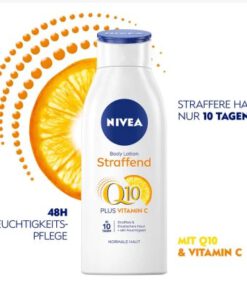 Sữa dưỡng thể NIVEA Q10 Body Lotion + Vitamin C cho da thường, 400ml