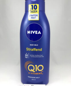 Sữa dưỡng thể NIVEA Q10 Plus Hautstraffende Body Milk + Vitamin C cho da khô, 400ml