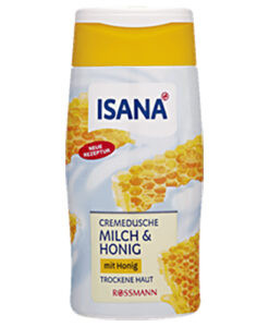 Sữa tắm ISANA Cremedusche Milch & Honig, 300 ml
