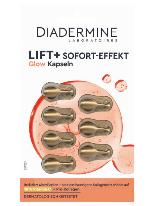 Viên nang dưỡng da Diadermine Lift+ Sofort Effekt Kapseln