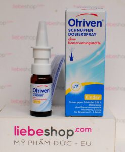 Thuốc nhỏ mũi Otriven 0,05% Dosierspray dạng xịt cho trẻ em