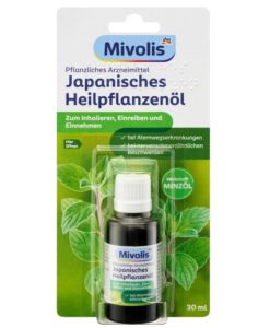Tinh dầu bạc hà Mivolis Japanisches Heilpflanzenöl, 30 ml
