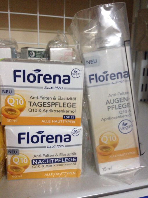 Bộ kem dưỡng da Florena Anti-Falten & Elastizität q10