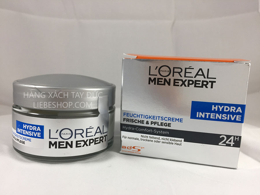 Kem dưỡng da L'Oréal Paris Men Expert Hydra Intensive dưỡng ẩm chuyên sâu, 50ml
