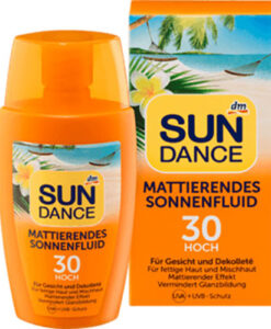 Kem chống nắng SUNDANCE Mattierendes Sonnenfluid LSF 30, 50 ml