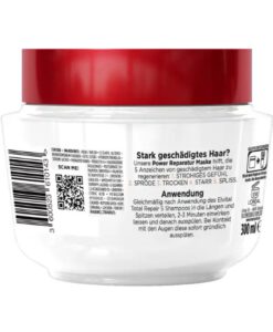 Kem ủ tóc Loreal Paris Elvital Total Repair 5 Reparatur-Maske phục hồi tóc hư tổn, 300 ml