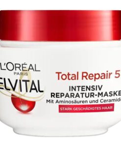 Kem ủ tóc Loreal Paris Elvital Total Repair 5 Reparatur-Maske phục hồi tóc hư tổn, 300 ml