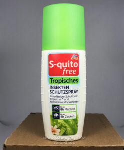 Xịt chống muỗi S-quito free Tropisches Insektenschutzspray , 100 ml