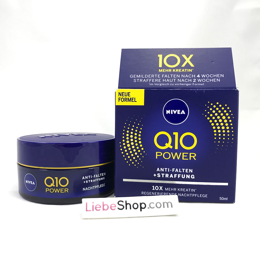 Kem Dưỡng Da Chống Lao Hoa Nivea Q10 Power Anti Falten Nachtpflege