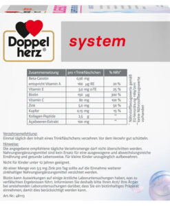 Collagen thủy phân Doppelherz system KOLLAGEN BEAUTY, 30x25ml