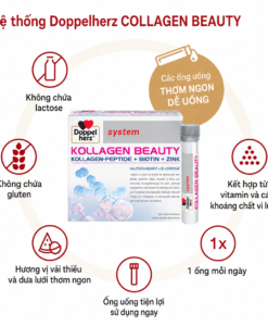 Collagen thủy phân Doppelherz system KOLLAGEN BEAUTY, 30x25ml