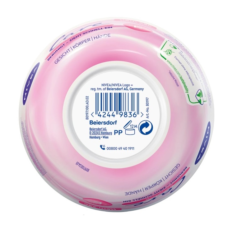 Kem dưỡng ẩm Nivea Care Sensitive chống khô da nứt nẻ cho da nhạy cảm, 200ml Kem dưỡng ẩm Nivea Care Sensitive chống khô da nứt nẻ cho da nhạy cảm, 200ml