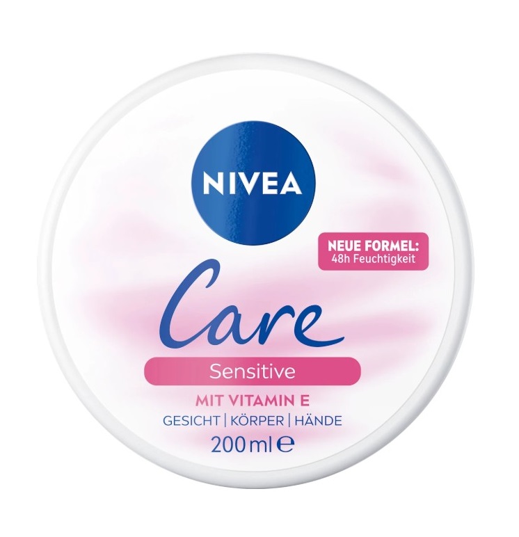 Kem dưỡng ẩm Nivea Care Sensitive chống khô da nứt nẻ cho da nhạy cảm, 200ml Kem dưỡng ẩm Nivea Care Sensitive chống khô da nứt nẻ cho da nhạy cảm, 200ml