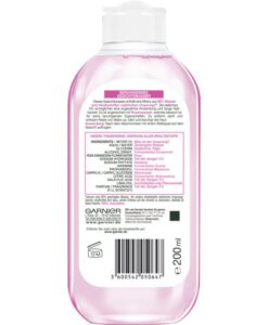 Nước hoa hồng Garnier Skin Active beruhigendes Gesichtswasser cho da khô và nhạy cảm, 200 ml