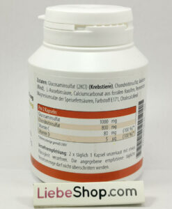 Viên uống bổ sụn khớp Glucosamin 500mg + Chondroitin 400mg từ cá mập, 90 viên