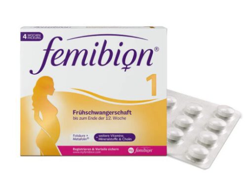 Vitamin bà bầu FEMIBION 1 Schwangerschaft 28v hàng xách tay Đức