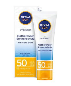 Kem chống nắng NIVEA SUN UV Gesicht Mattierender Sonnenschutz LFS50, 50 ml