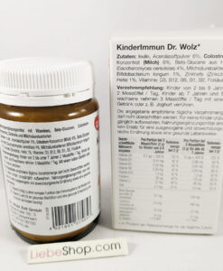 Men vi sinh KinderImmun Dr. Wolz bổ sung vitamin, tăng đề kháng
