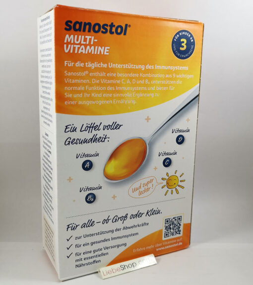 Multi-Vitamin Sanostol số 3 - vitamin tổng hợp cho trẻ từ 3 tuổi