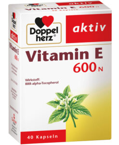 Viên uống Doppelherz aktiv Vitamin E 600 N, 40 viên