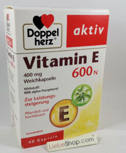 Viên uống Doppelherz aktiv Vitamin E 600 N, 40 viên