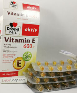 Viên uống Doppelherz aktiv Vitamin E 600 N, 40 viên