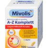 Vitamin tổng hợp Mivolis A-Z Depot bổ sung 24 vitamin và khoáng chất, 100 viên