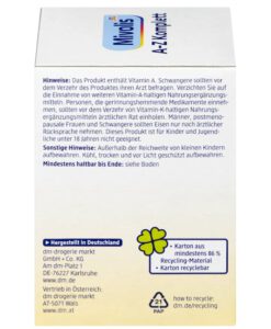 Vitamin tổng hợp Mivolis A-Z Depot bổ sung 24 vitamin và khoáng chất, 100 viên