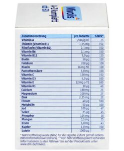 Vitamin tổng hợp Mivolis A-Z Depot ab50 cho người trên 50 tuổi, 100 viên