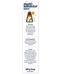 Vitamin tổng hợp Sanostol số 1 cho trẻ từ 1 tuổi, 300g