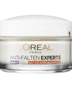 Kem dưỡng da Loreal Nachtcreme Anti-Falten Experte 65+ mờ nám giảm nếp nhăn ban đêm, 50ml