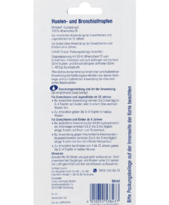 Dầu khuynh diệp Mivolis Husten- und Bronchialtropfen, 50 ml