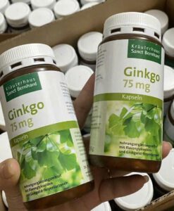 Viên uống bổ não Sanct Bernhard Ginkgo Kapseln 75mg, 240 viên