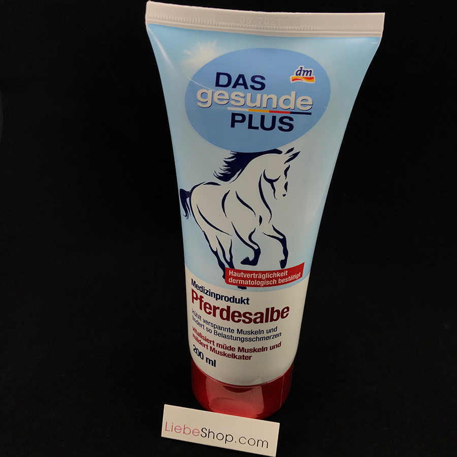 Gel xoa bóp giảm đau Mivolis Pferdesalbe, 200 ml
