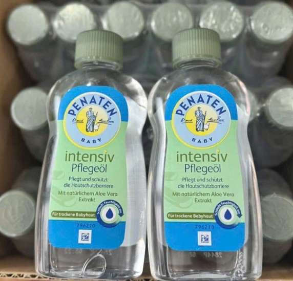 Dầu massage Penaten Intensiv Pflegeöl chăm sóc da chuyên sâu cho trẻ sơ sinh, 200ml Dầu massage Penaten Intensiv Pflegeöl chăm sóc da chuyên sâu cho trẻ sơ sinh, 200ml