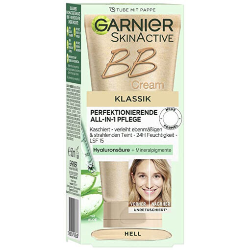 Kem nền Garnier BB Cream Klassik ALL-IN-1 Pflege Hell, 50ml