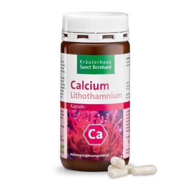 Viên uống Sanct Bernhard Calcium Lithothamnium bổ sung canxi từ tảo biển, 120 viên