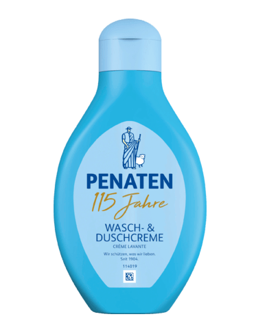 Sữa tắm Penaten Wasch & Duschcreme cho trẻ sơ sinh và trẻ em, 400ml